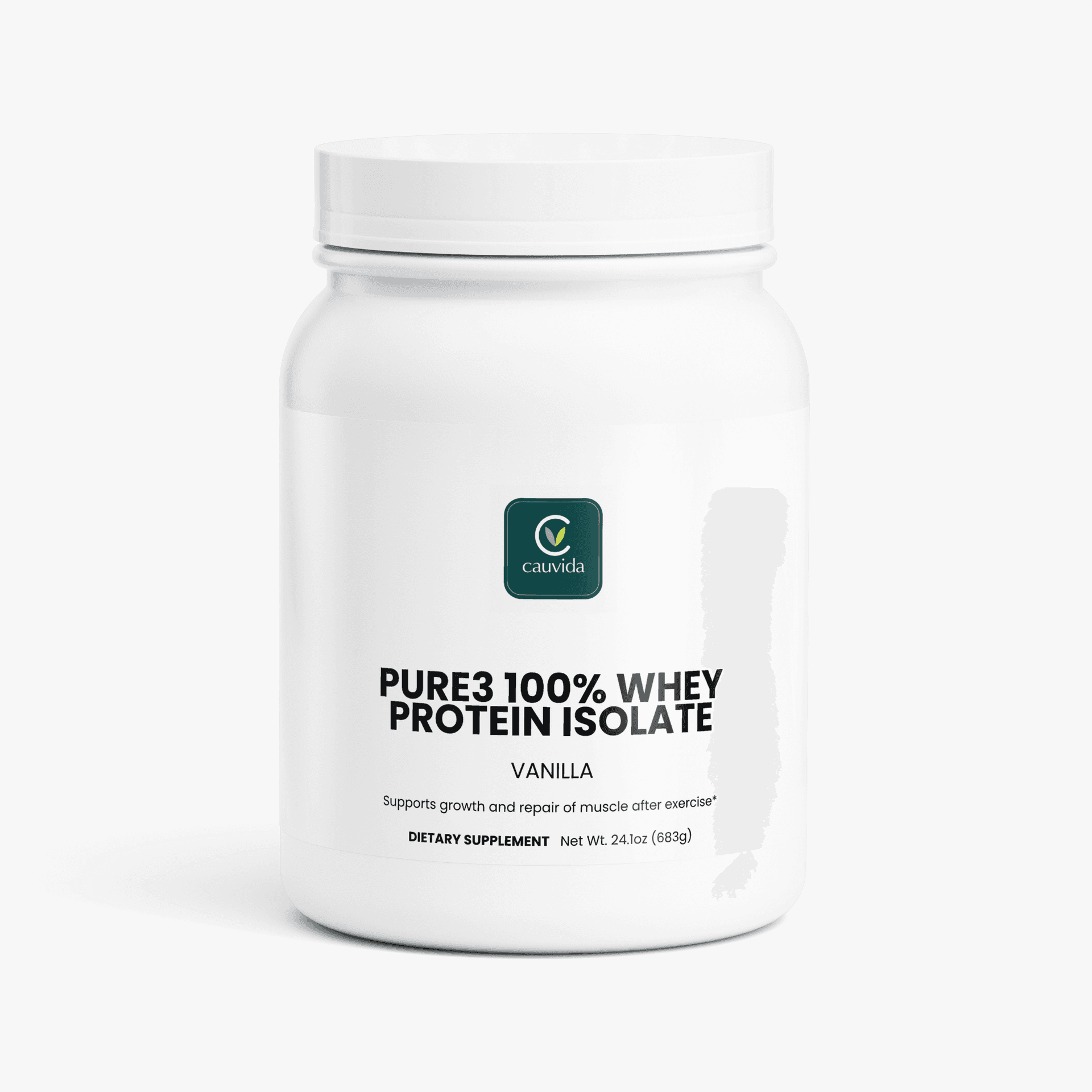 Aislado de proteína de suero Pure3 100% (vainilla)