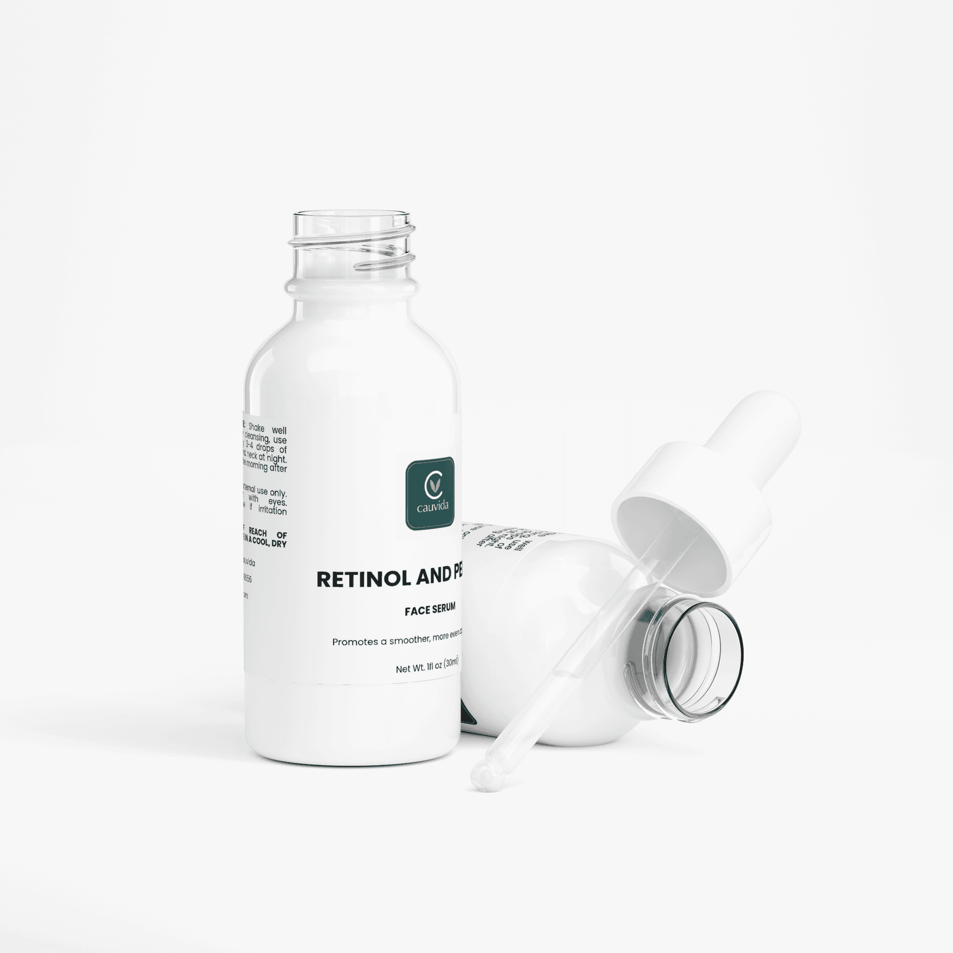 Sérum facial de retinol y péptidos — 3